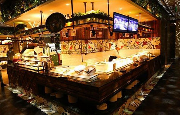 特色自助火鍋店裝修設(shè)計，好的味道需要品